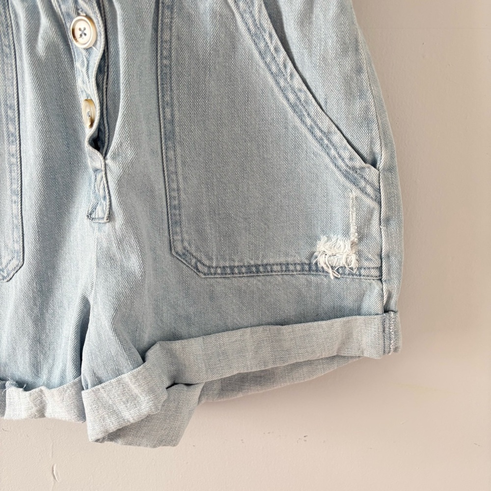 Show Me Your Mumu Cannon Romper in Dockside Denim Elastic Waistband Revolve - Picture 5 of 7